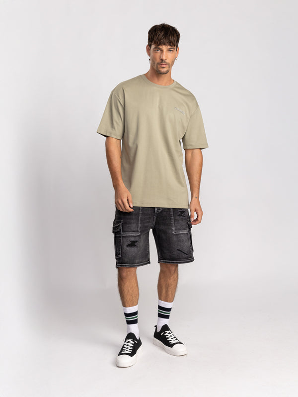 T-SHIRT OVER SIZE Olive / XXL
