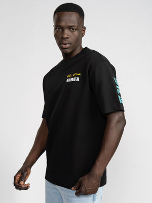 T-SHIRT OVER SIZE Black / XXL