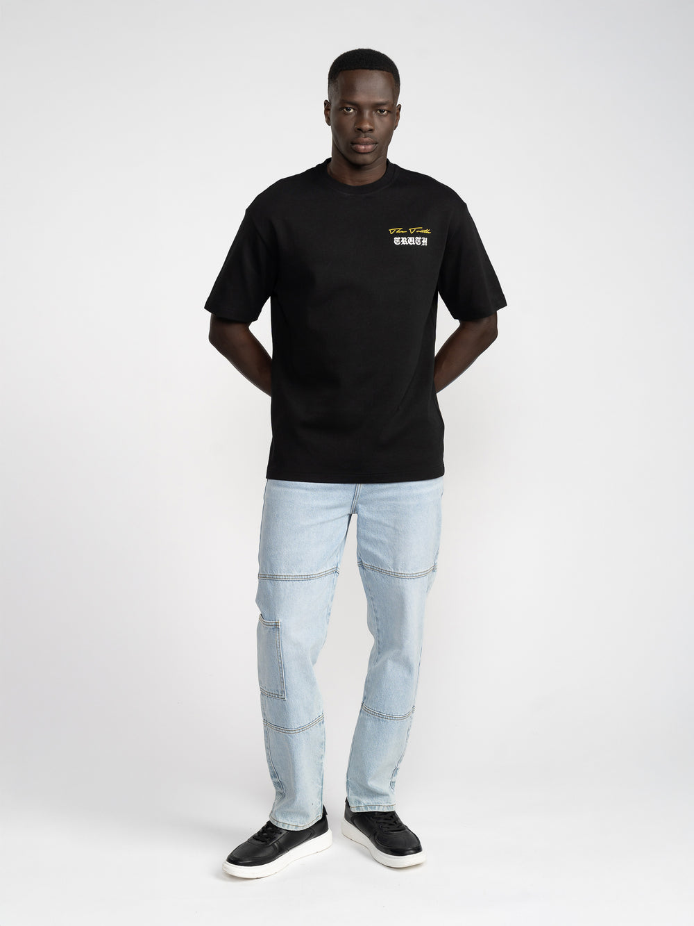 T-SHIRT OVER SIZE Black / XXL