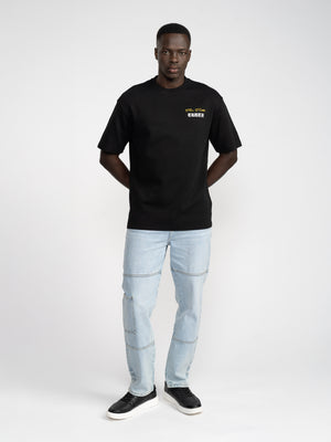 T-SHIRT OVER SIZE Black / XXL