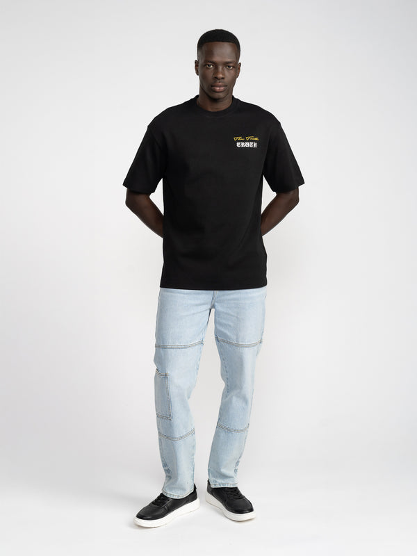 T-SHIRT OVER SIZE Black / XXL