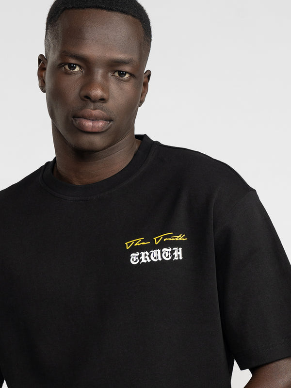 T-SHIRT OVER SIZE Black / XXL