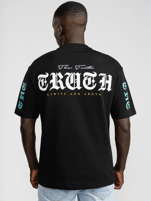 T-SHIRT OVER SIZE Black / XXL