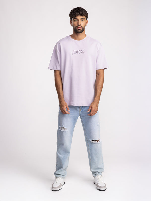 T-SHIRT OVER SIZE Purple / XXL