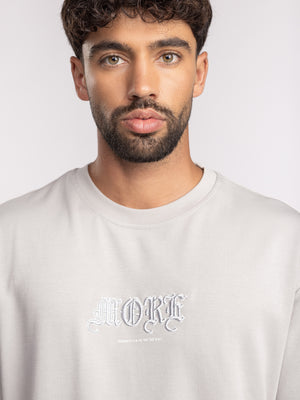 T-SHIRT OVER SIZE Light Gray / XXL