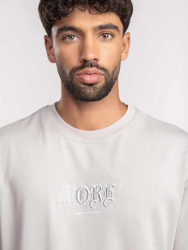 T-SHIRT OVER SIZE Light Gray / XXL
