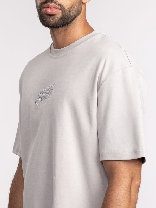 T-SHIRT OVER SIZE Light Gray / XXL
