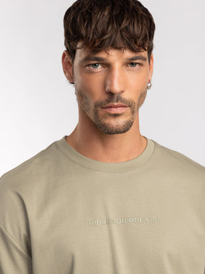 T-SHIRT OVER SIZE Olive / XXL