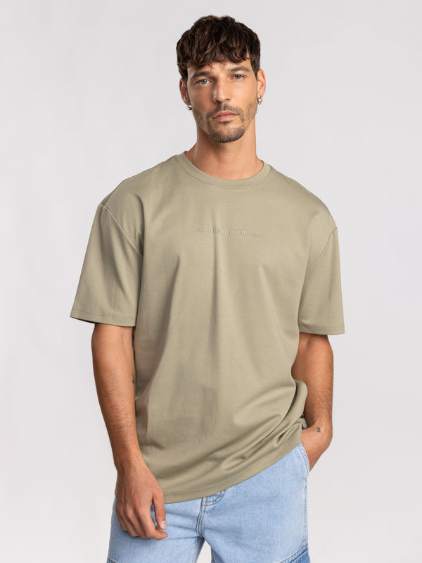 T-SHIRT OVER SIZE Olive / XXL