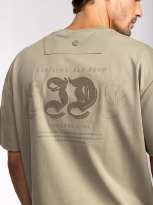 T-SHIRT OVER SIZE Olive / XXL