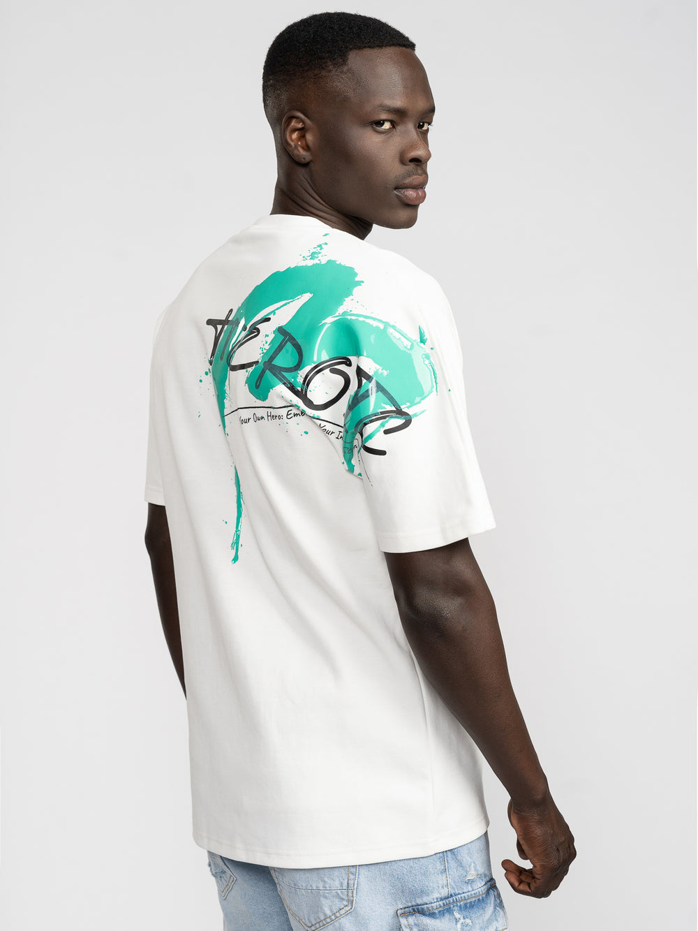 T-SHIRT OVER SIZE Cream / XXL