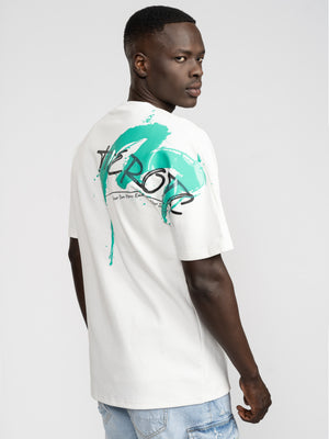 T-SHIRT OVER SIZE Cream / XXL