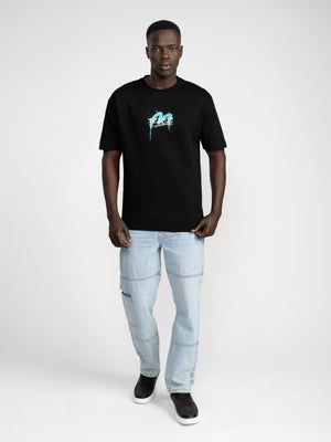 T-SHIRT OVER SIZE Black / XXL