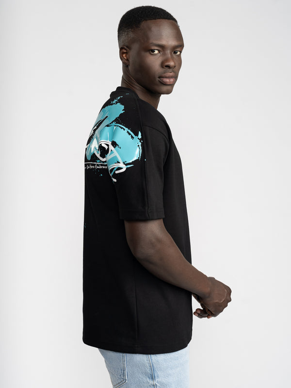 T-SHIRT OVER SIZE Black / XXL