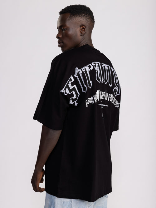 T-SHIRT OVER SIZE Black / XXL