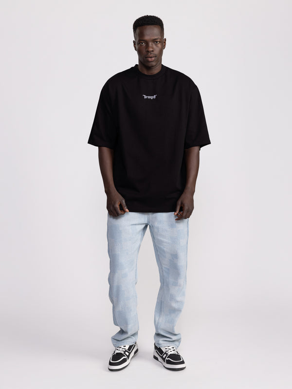 T-SHIRT OVER SIZE Black / XXL