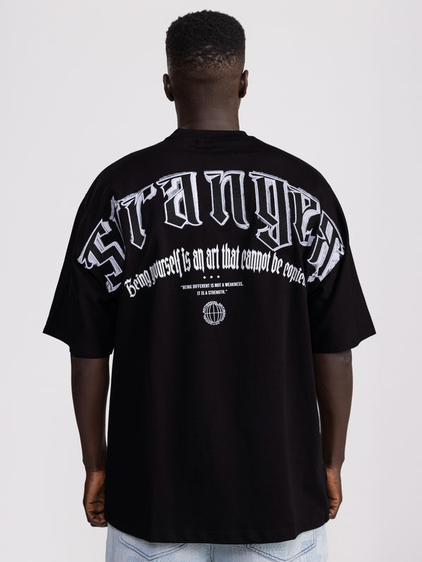 T-SHIRT OVER SIZE Black / XXL