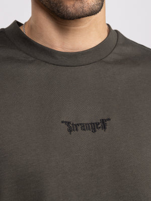 T-SHIRT OVER SIZE Bottle Green / XXL