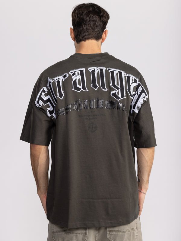 T-SHIRT OVER SIZE Bottle Green / XXL