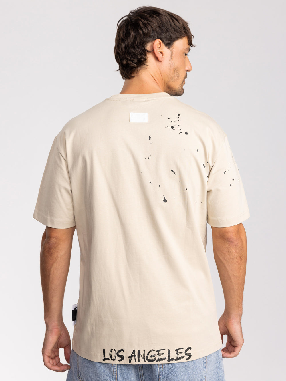 T-SHIRT OVER SIZE Beige / XXL