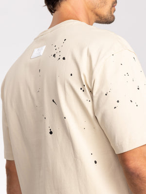 T-SHIRT OVER SIZE Beige / XXL