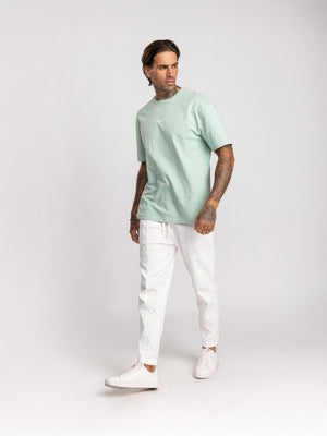 T-SHIRT OVER SIZE Mint Green / XXL