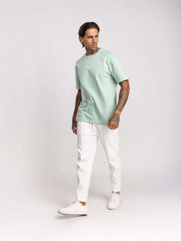 T-SHIRT OVER SIZE Mint Green / XXL