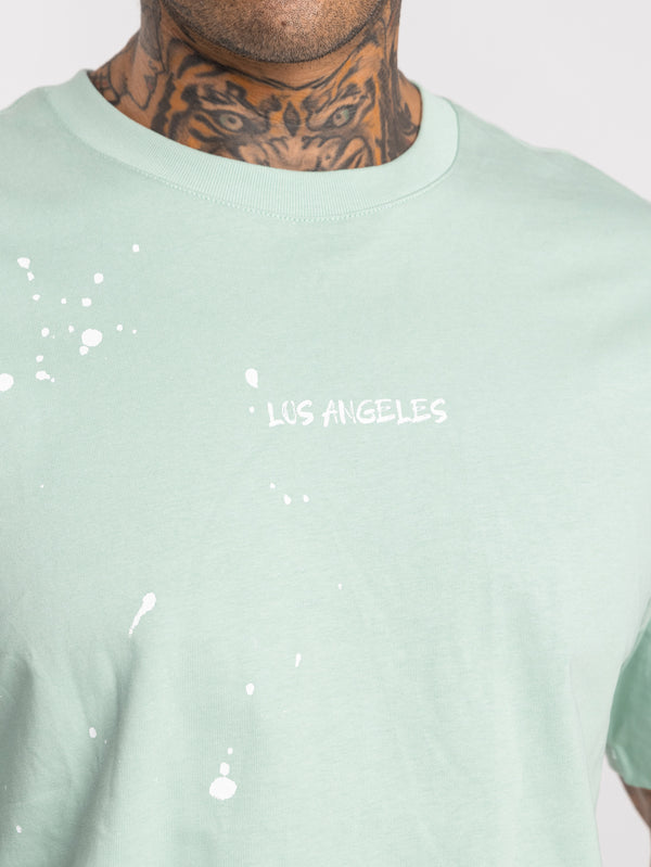 T-SHIRT OVER SIZE Mint Green / XXL