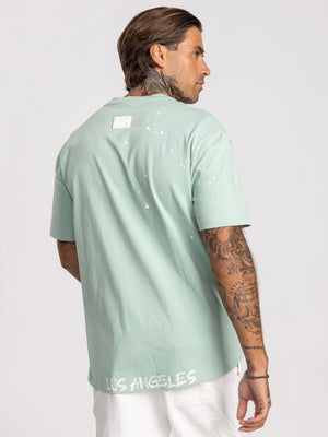 T-SHIRT OVER SIZE Mint Green / XXL