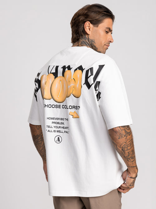 T-SHIRT OVER SIZE White / XXL