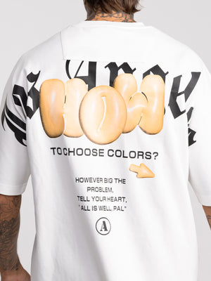 T-SHIRT OVER SIZE White / XXL