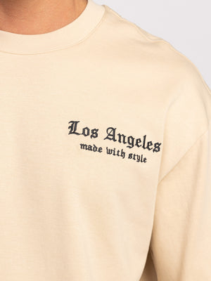 T-SHIRT OVER SIZE Beige / XXL