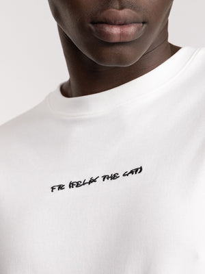 T-SHIRT OVER SIZE White / XXL