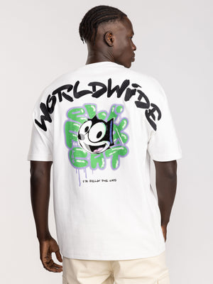 T-SHIRT OVER SIZE White / XXL