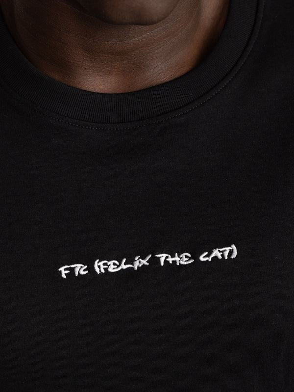T-SHIRT OVER SIZE Black / XXL