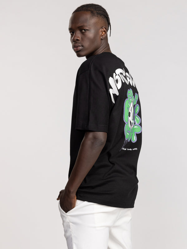 T-SHIRT OVER SIZE Black / XXL