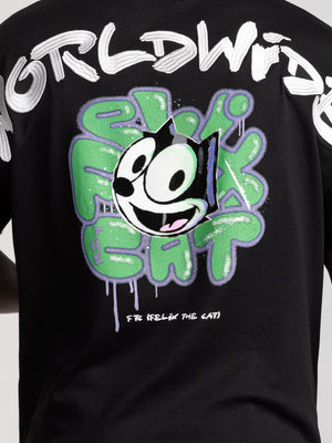 T-SHIRT OVER SIZE Black / XXL