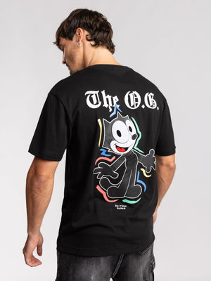 T-SHIRT OVER SIZE Black / XXL
