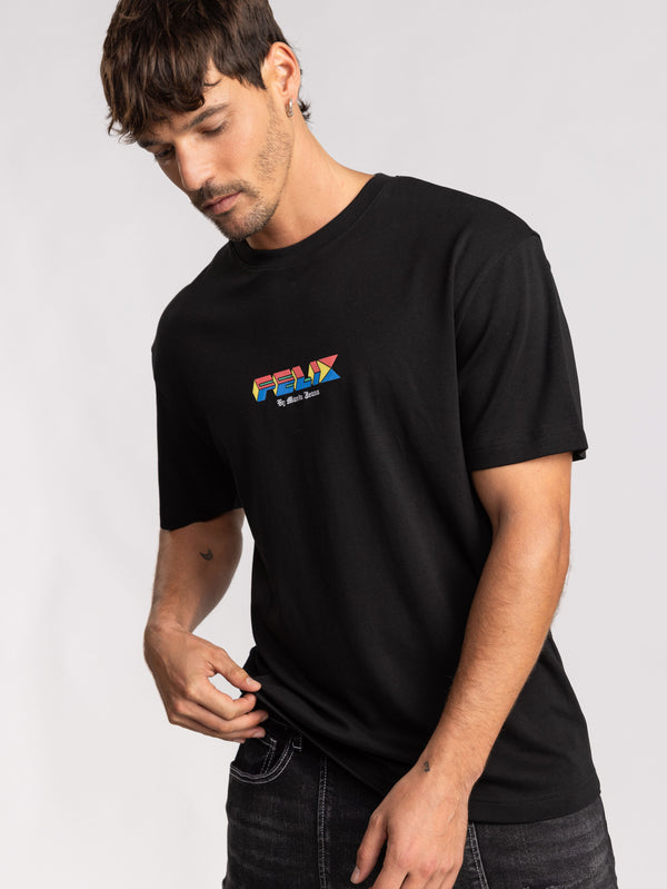 T-SHIRT OVER SIZE Black / XXL