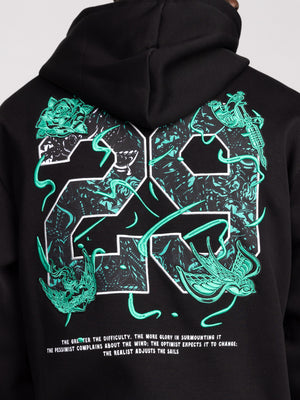FASHION HOODIE Black / XXL