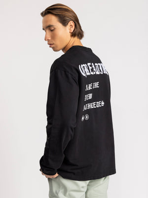 FASHION SWEATSHIRT Black / XXL