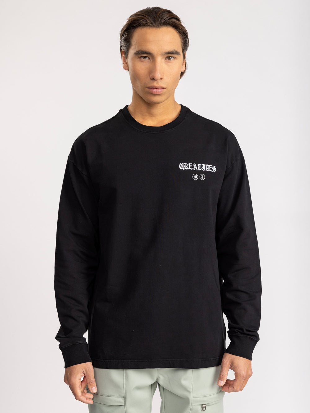 FASHION SWEATSHIRT Black / XXL