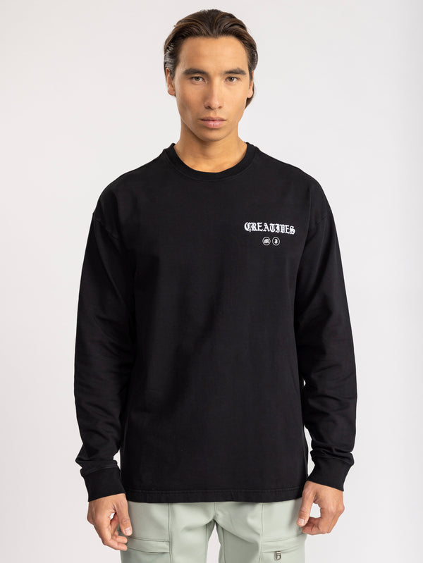 FASHION SWEATSHIRT Black / XXL