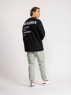 FASHION SWEATSHIRT Black / XXL