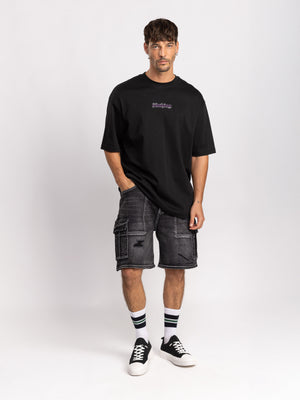 T-SHIRT OVER SIZE Black / XXL