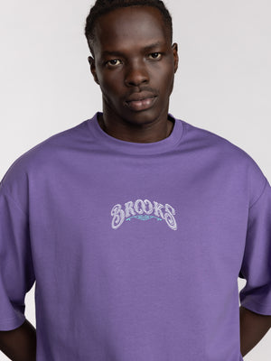 T-SHIRT OVER SIZE Purple / XXL