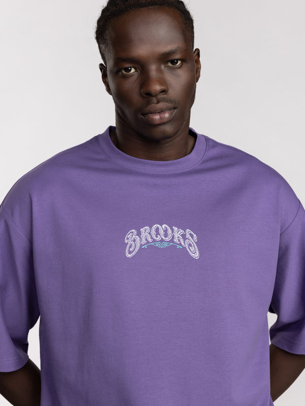 T-SHIRT OVER SIZE Purple / XXL