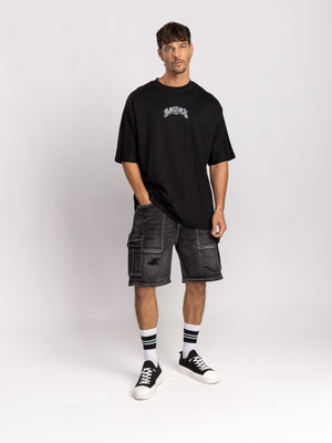 T-SHIRT OVER SIZE Black / XXL