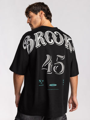 T-SHIRT OVER SIZE Black / XXL