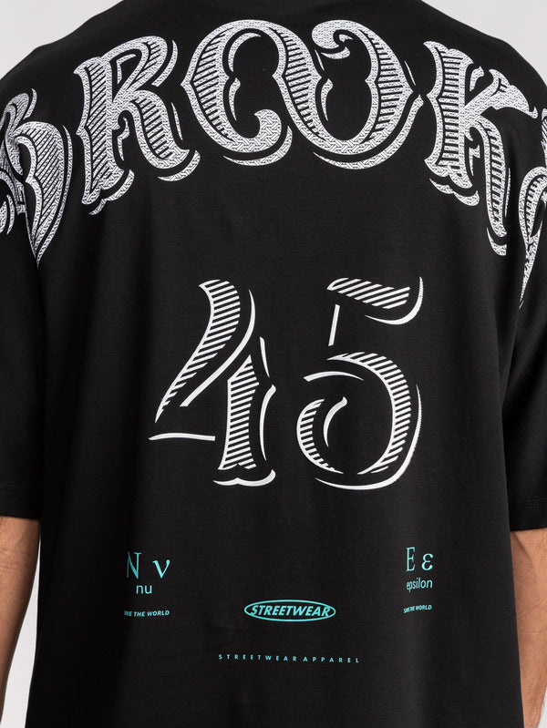 T-SHIRT OVER SIZE Black / XXL